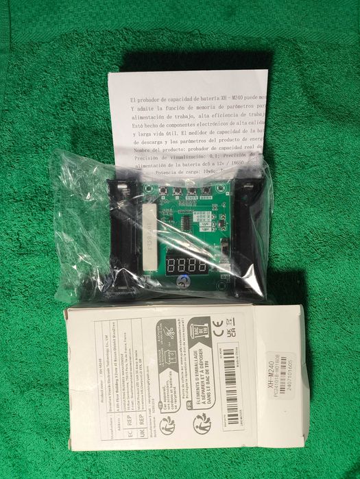 Тестер ємності XH-M240 літій-іонного акумулятора (li-ion) 18650