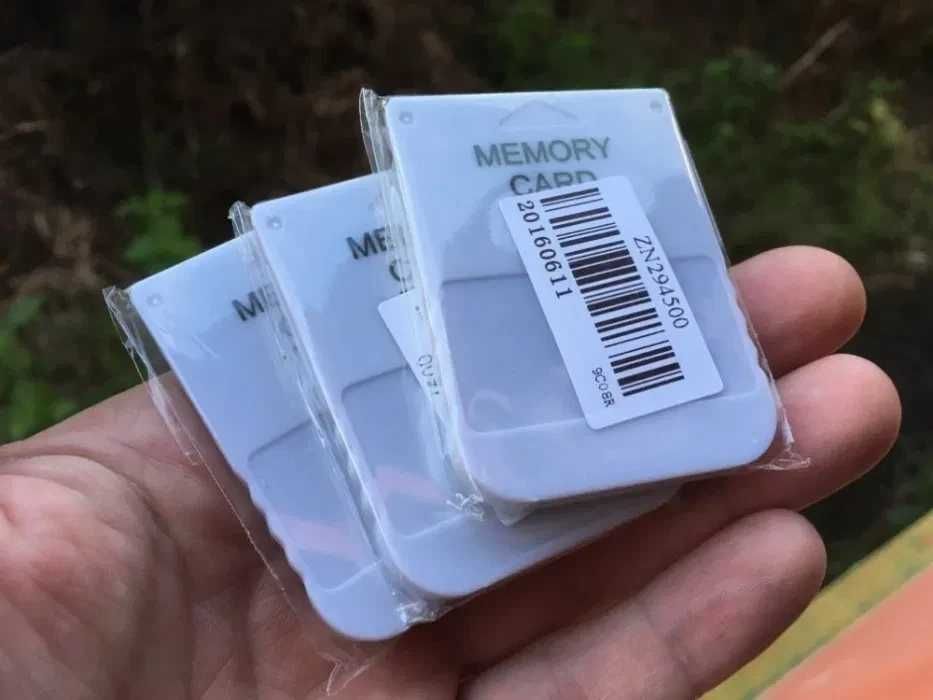 PS One - Cartao de Memoria 1MB - NOVO