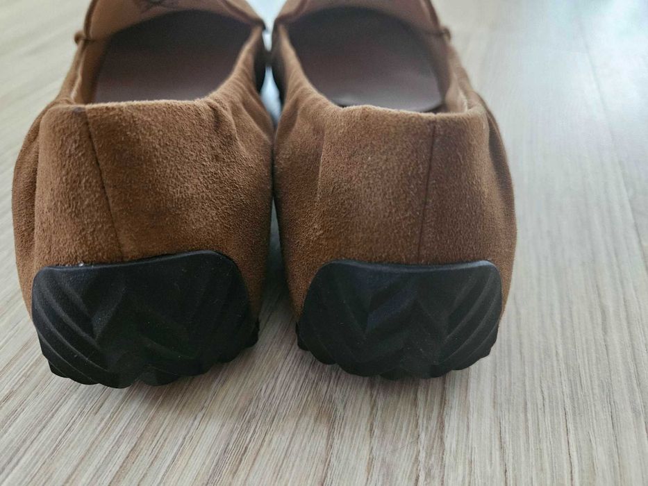 Buty Coach mokasyny zamsz