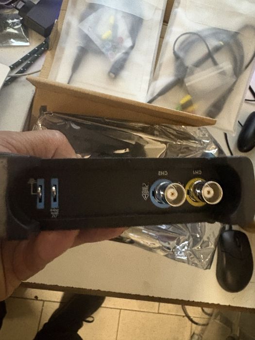 Hantek osciloscopio de 2 canais