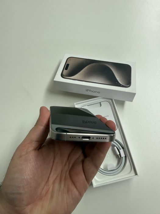 iPhone 15 Pro Titanium natural 128Gb