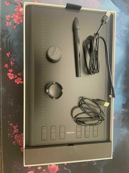 Tablet graficzny Huion New 1060 Plus – jak nowy, tylko przetestowany