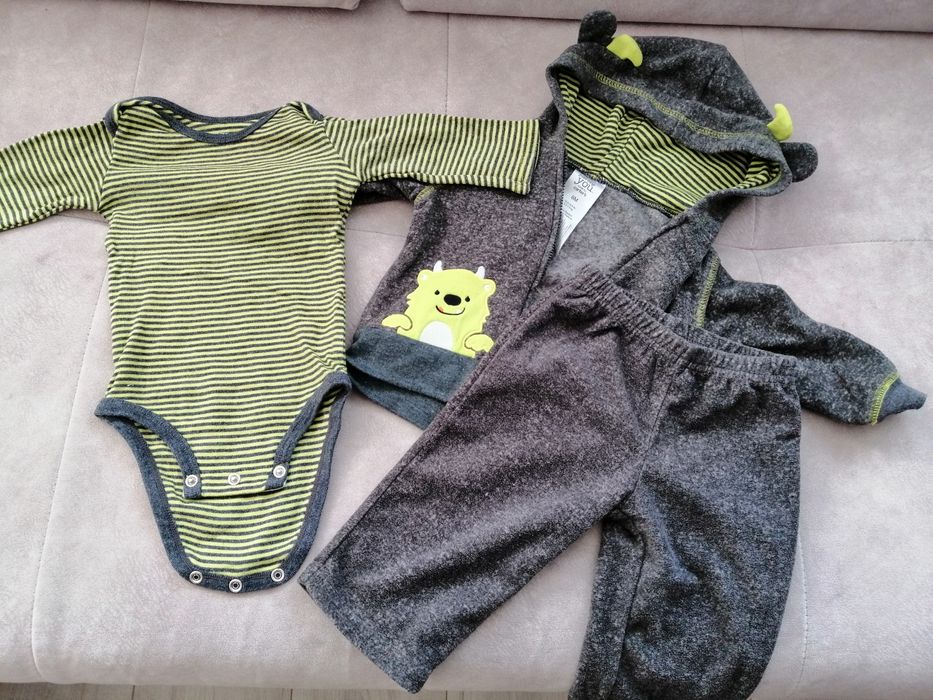 Dres Carters popielaty