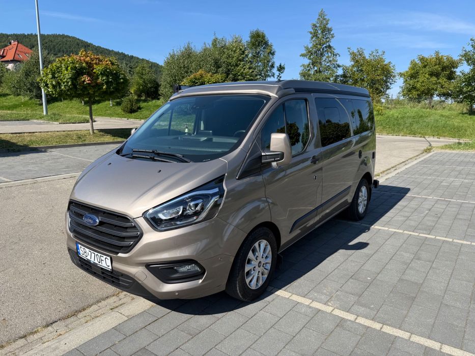 Vw T6 Ford Transit Nugget Westfalia 2019 Pop-Top Roof Open Sky SWB