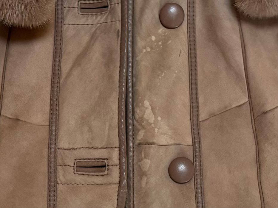 Casaco de pele reversivel  tam. XL