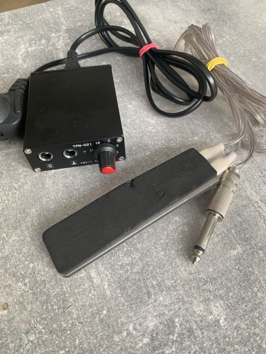 Тату-машинка для начинающих + полный комплект (б/у)