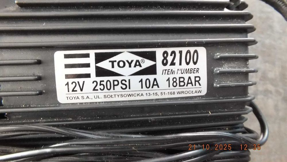 kompresor samochodowy toya