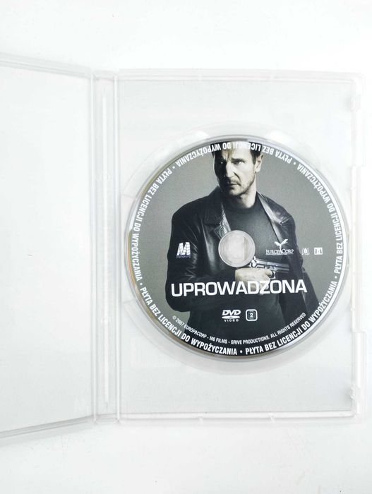 Uprowadzona film DVD