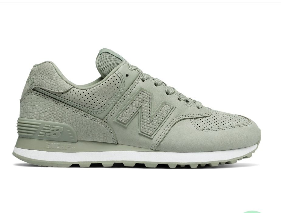 Шкіряні кросівки "New Balance 574 Serp Luxe"