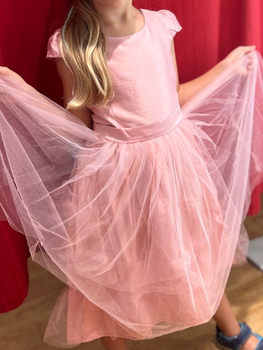 Sukienka wizytowa dla dziewczynki Smyk 128