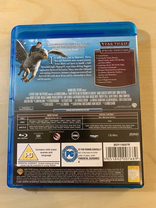 Harry Potter and The Prisoner of Azkaban - Blu-ray