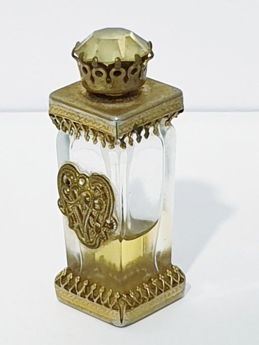 Lindissimo pequeno frasco de perfume francês vintage