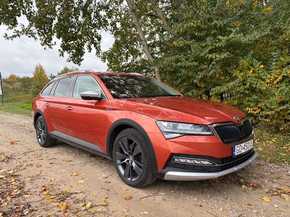 Skoda Superb Skoda Superb SCOUT Pierwszy Wlasciciel Polski Salon Bezwypadkowa