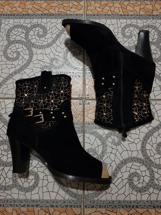 Жіночі літні ботильйони, чобітки, босоніжки, підбори Бабочка (37)