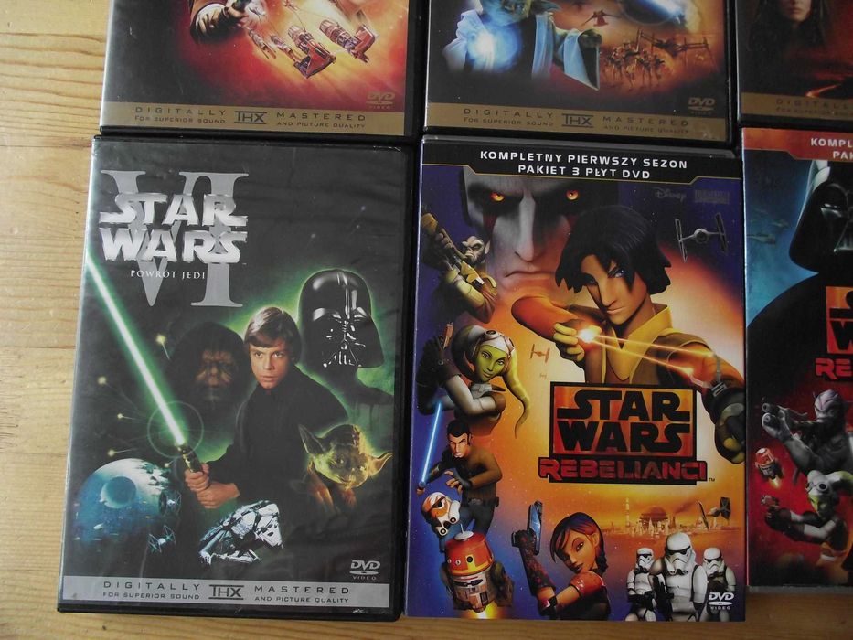 Star Wars wojny clonów dvd filmy bajki, i inne rebelianci , solo