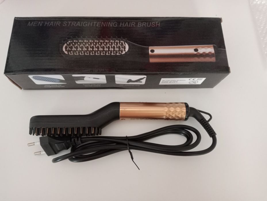 Szczotka jonowa do prostowania brody