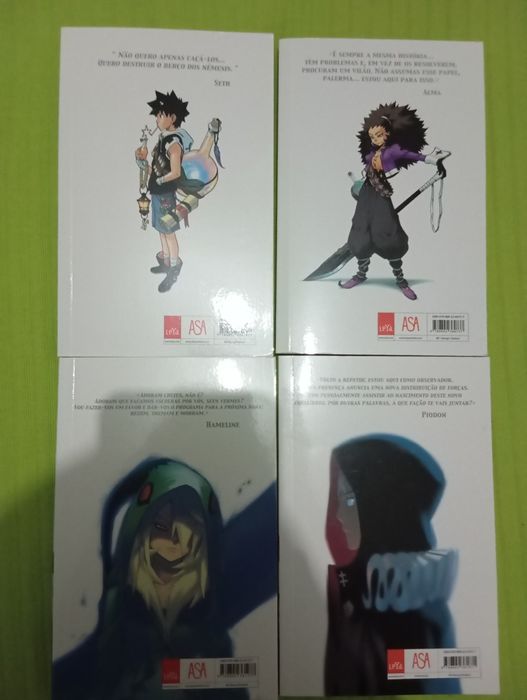 Conjunto Mangá Radiant 1-4