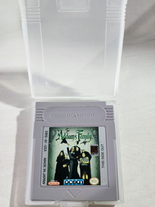 The Addams Family gameboy