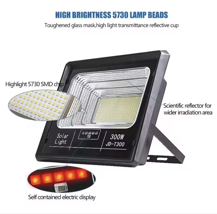 Holofote solar 300 w
