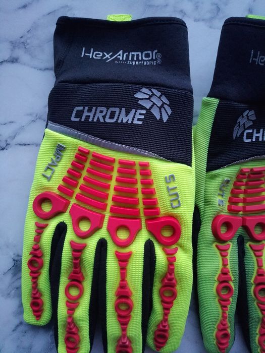 HexArmor Chrome rękawice techniczne antyprzecięciowe wodoodporne 9/L