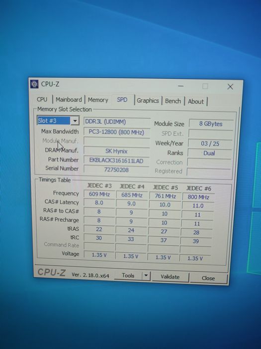 Оперативна памʼять DDR3 8GB (2×4GB) 1600MHz
Стан відмінни
