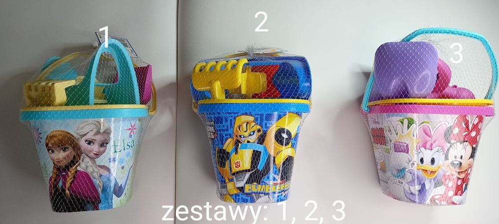Zestaw do piaskownicy dla chłopca i dziewczynki