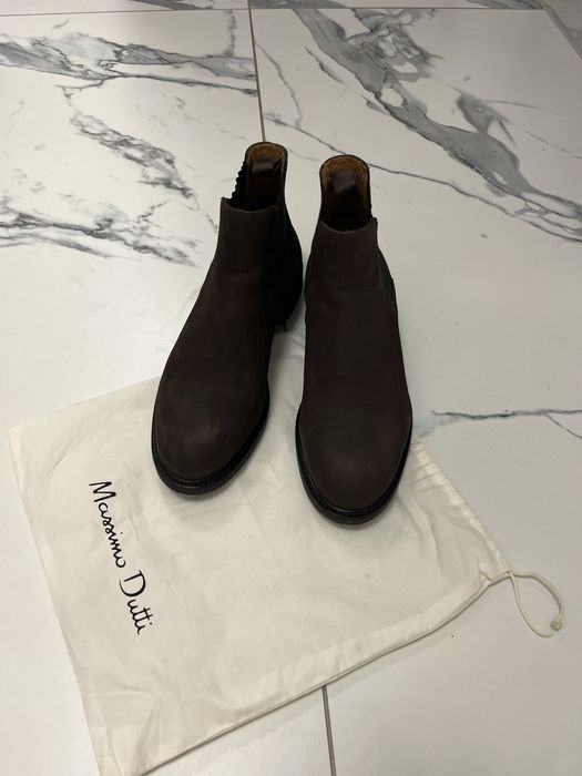 Чоловічі шкіряні черевики Massimo Duty