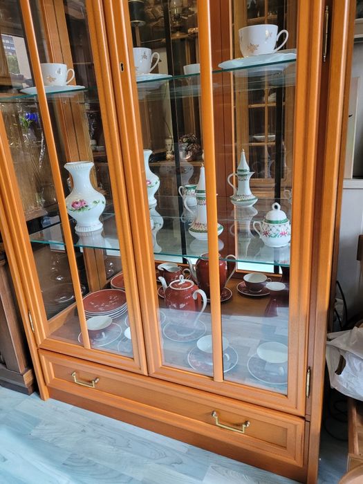 Witryna serwantka orzech calvados