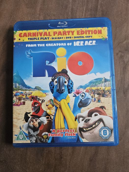 Bajka Rio Blu ray wersja angielska