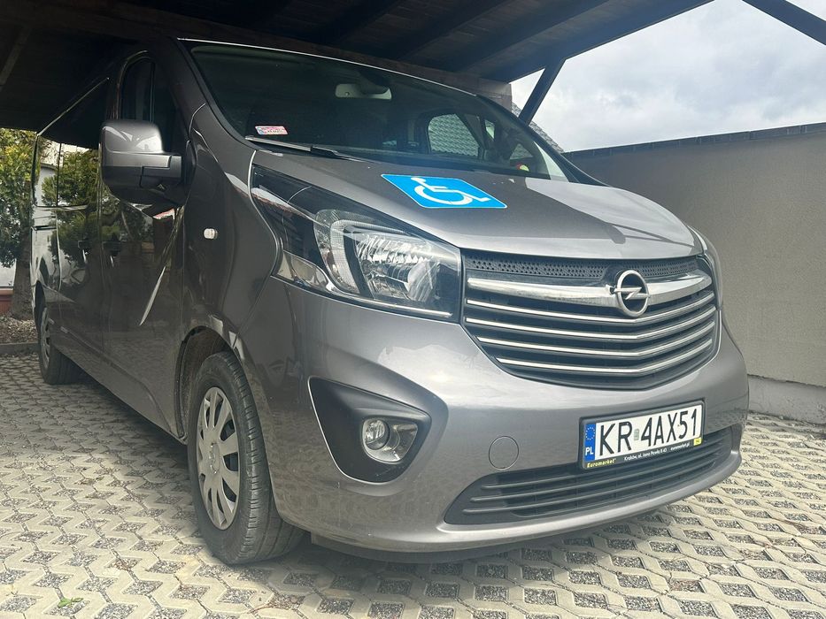 OPEL VIVARO CARPOL LONG 9os / 59 tys km!/SALON POLSKA/ 1 Właściciel/Faktura VAT/