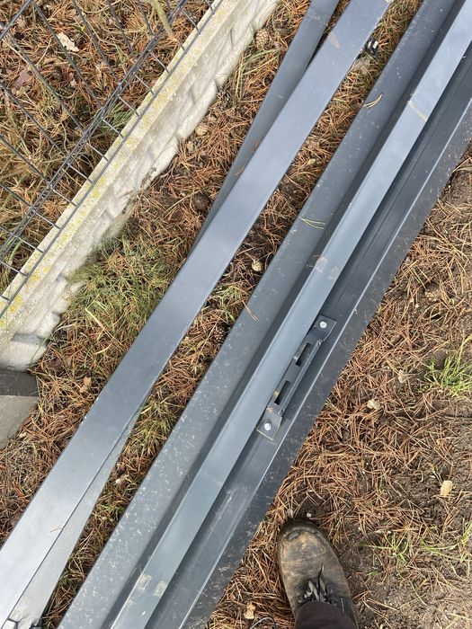 Brama ogrodzeniowa z furtką - duża