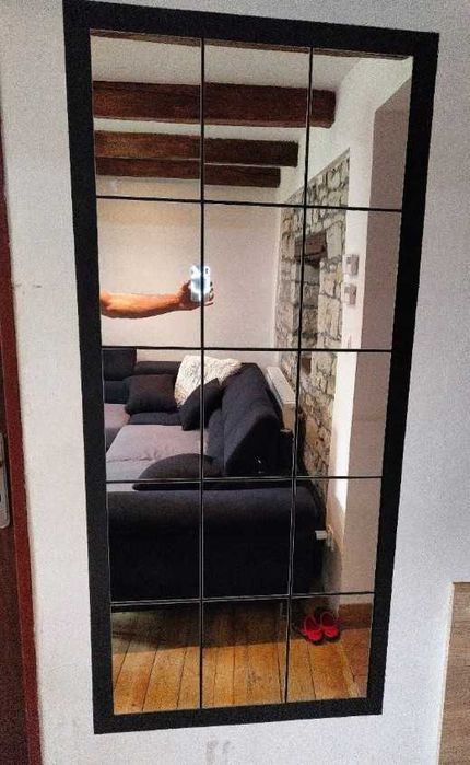 Zestaw 9 szt. luster ściennych naklejane lustro ścienne dekoracja