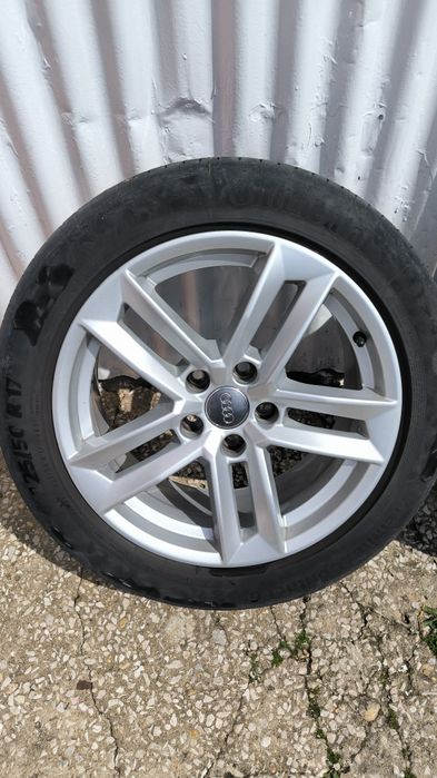 Jantes Originais Audi A4 b9 5x112 R17 Et38 com penus