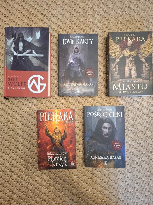 Zestaw książek fantastyka