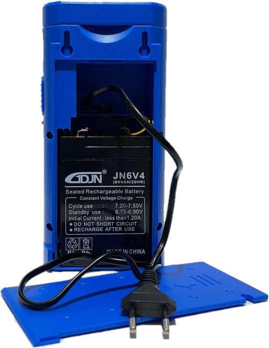 Ліхтар акумуляторний світить 13 годин LED HG2608 павербанк 6000mAh USB