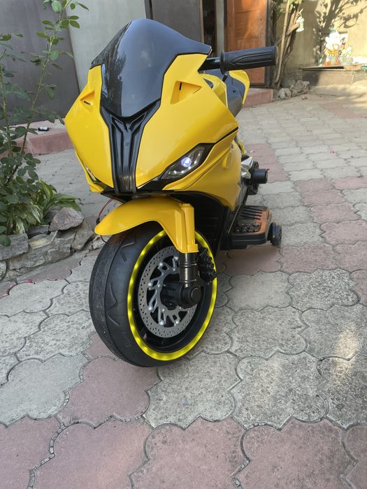 Продам новый детский электрический мотоцикл