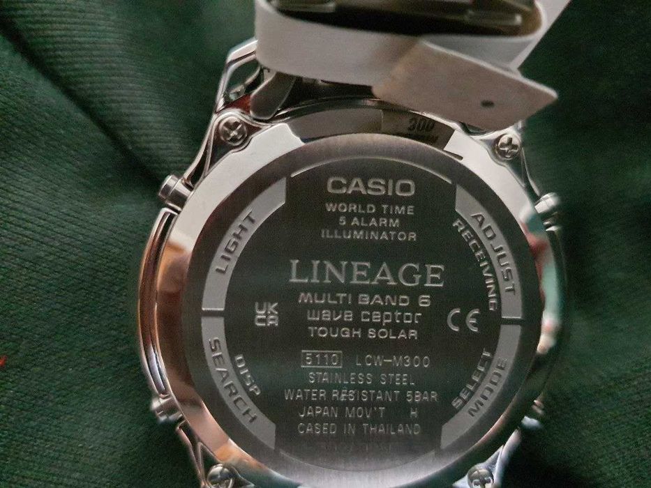 Nowy zegarek Casio Lineage LCW-M300. Multiband 6