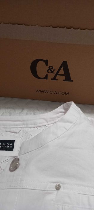 Casaco C&A,BRANCO,  N50
