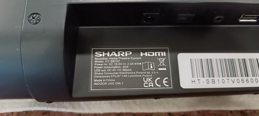 Soundbar SHARP-HT
