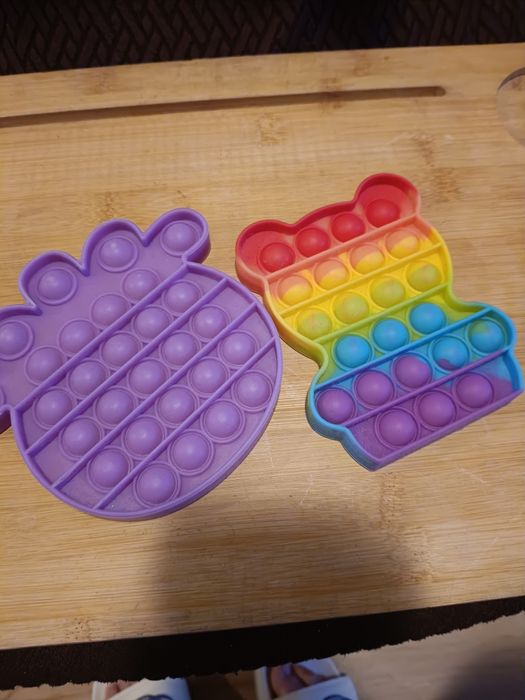 Zestaw gumowych zabawek