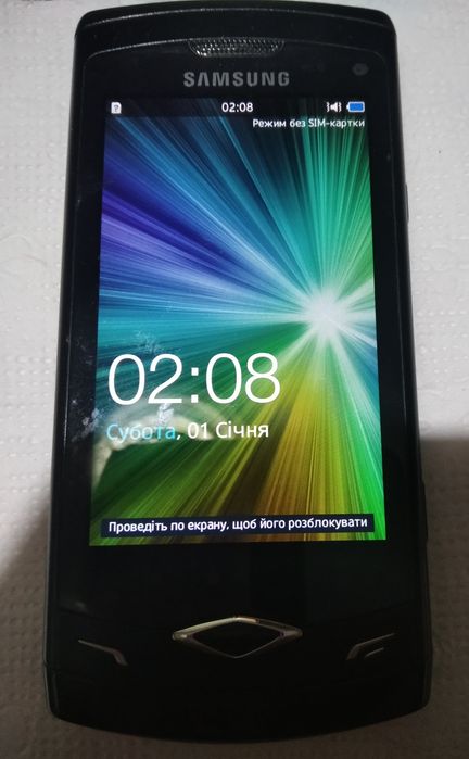 мобільний телефон мобілка Samsung Wave (GT-S8500)