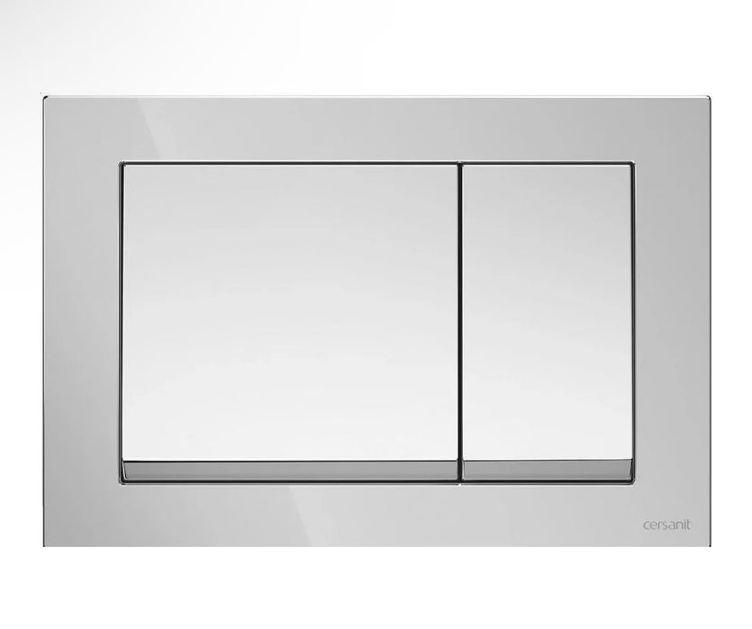 nowy !!! CERSANIT przycisk…srebrny błysk