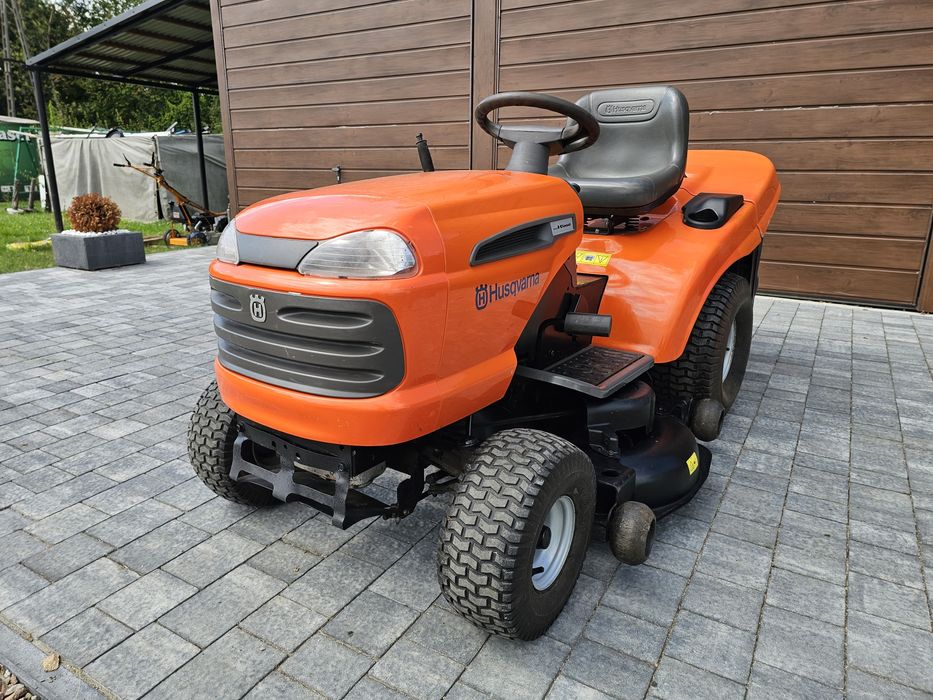 Traktorek kosiarka husqvarna 18KM V2 kawasaki, gwarancja,  jak nowy!!