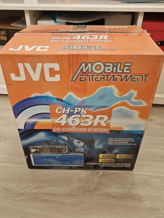 JVC KS, CH Nowe, kaseta i płyta CD