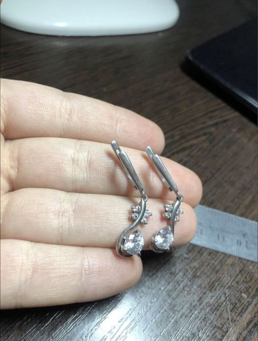 Срібні сережки 925