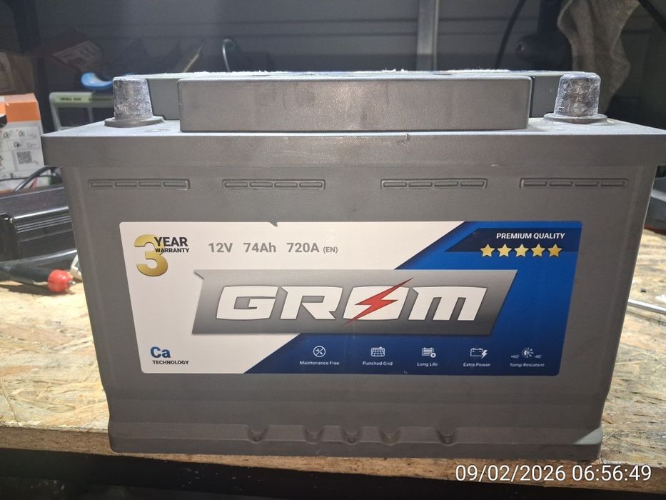 Akumulator grom 740Ah 720A