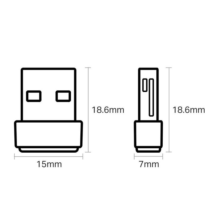 Новый 5 ГГц Wi Fi USB‑адаптер Тп линк Archer T2U Nano AC600
