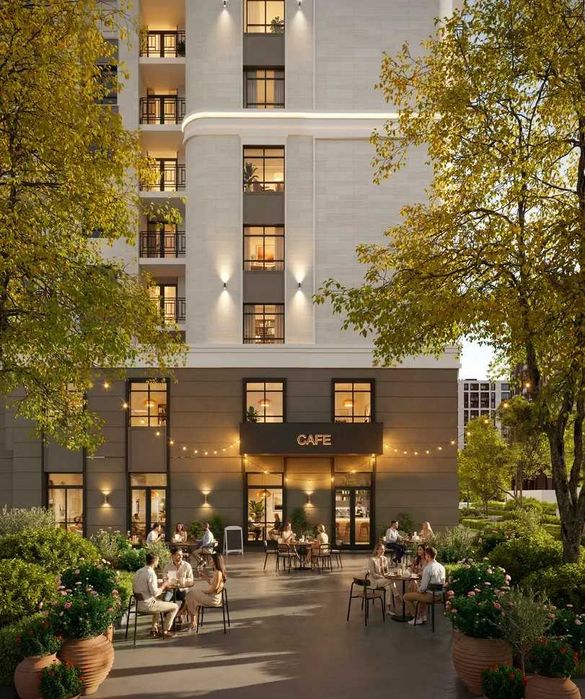 70 Жемчужина от Kadorr Академика Королева 1-на комнатная квартира