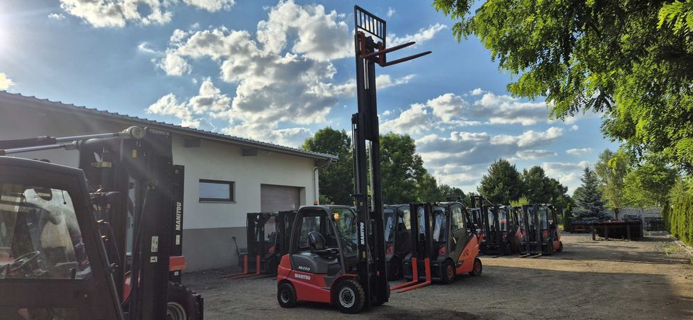Wózek Widłowy Manitou MI25D - Rok 2018r. - Tylko 1230 mth ! - Diesel - Triplex 5 m - Wolna 4 sekcja - Maszyna jak Nowa