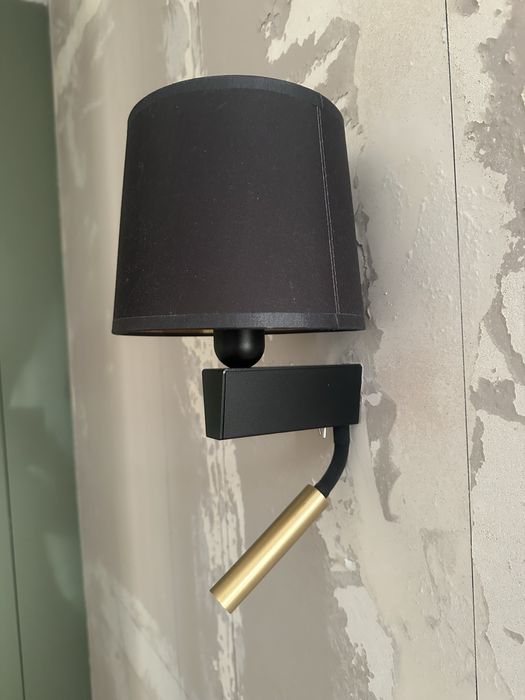 Klinkiet (2 sztuki) CHILLIN II black-gold 8213 Nowodvorski